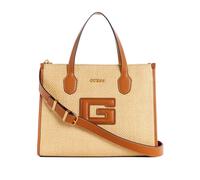 GUESS G Status 2 Compartment Tote Natural/Cognac