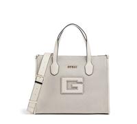 GUESS G Status Compartment Tote Natural / Cream White