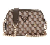 GUESS G Wave Camera Crossbody Brown Logo