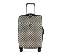 GUESS G-Wave Koffer mit 8 Rädern, schwarzes Logo, Handgepäck, 50,8 cm, Schwarzes Logo, Carry-On 20-Inch, G-Wave Koffer mit 8 Rollen, 50,8 cm