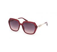 Guess Gu00267 Damen-sonnenbrille Gradient/CAT3 Shiny Bordeaux