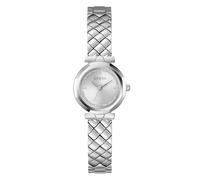 Guess Damen Armbanduhr Mini Rumour GW0839L4 – 26 mm Edelstahlarmband, Silber, Quarz