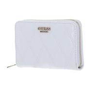 GUESS Geldbörse Adi SLG Zip Around Wallet White weiß