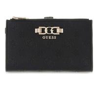 Guess Geldbörse Anise SLG - Double-Zip-Organizer mit Logo - Schwarz