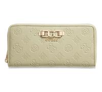 GUESS Anise SLG Zip Around Wallet L Sage Logo