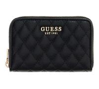 GUESS Geldbörse Atabey SLG Medium Zip Around Wallet Black schwarz