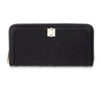 GUESS Geldbörse Audrey Logo SLG Zip Around Wallet Black Logo schwarz