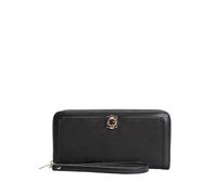 GUESS Geldbörse Audrey Logo SLG Zip Around Wallet Black Logo schwarz