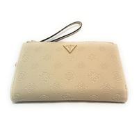 GUESS Geldbörse Blake SLG Double Zip Organizer Bone Logo beige
