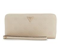 GUESS Geldbörse Blake SLG Zip Around Wallet Bone Logo beige