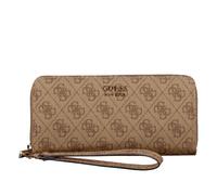 Guess Geldbörse Brenton 4G-Logo mit Griffschlaufe Latte