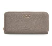 GUESS Geldbörse Brenton SLG Zip-Around L Dark Taupe