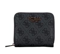 GUESS Coleen Logo Zip Around Wallet S Coal Logo