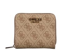 GUESS Coleen Logo Zip Around Wallet S Latte Logo
