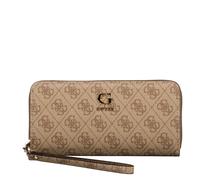 GUESS Coleen Logo Zip Around Wallet L Latte Logo