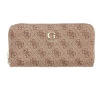 GUESS Coleen Logo Zip Around Wallet L Latte Logo