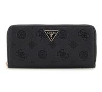 GUESS Geldbörse Cresidia II SLG Large Zip Around Wallet Black schwarz