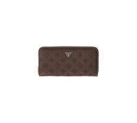 GUESS Diana SLG Zip Around Wallet L Chocolate Logo