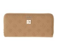 GUESS Ella Logo SLG Zip Around L Beige Logo