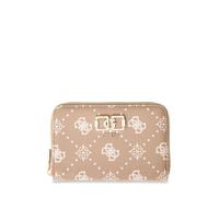 GUESS Emelie Logo SLG Zip Around Wallet M Biscotti Logo