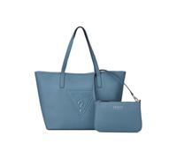 GUESS Emelie Logo SLG Zip Around Wallet L White Logo