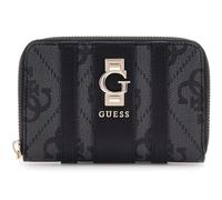 GUESS Geldbörse Erenia Zip Around Wallet Coal Logo dunkelgrau