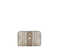 GUESS Geldbörse Erenia Zip Around Wallet Dark Taupe Logo