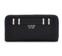 GUESS Geldbörse Gregoria SLG Large Zip Around Wallet Black schwarz