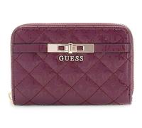 GUESS Geldbörse Idra SLG Medium Zip Around Wallet Wine weinrot