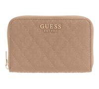 GUESS Geldbörse Isemay SLG Medium Zip Wallet Pale Mocha beige