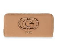 GUESS Geldbörse Isola SLG Zip Around Wallet Beige Taupe