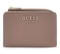 GUESS Geldbörse Jane Zip Around Card Case Dark Taupe