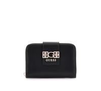 GUESS Geldbörse Jane Zip Around Wallet Black schwarz