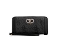 GUESS Geldbörse Karnilla Logo Large Zip Around Wallet Coal Logo dunkelgrau