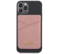 Guess Geldbörse Kartenfach GUWMSSASLPI MagSafe Saffiano Pink