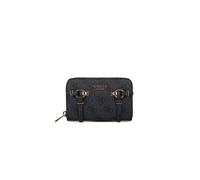 GUESS Leona Logo SLG Zip Around Wallet M Coal Logo