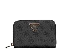 GUESS Laurel II SLG Medium Zip Around Wallet Coal Logo