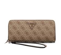 Guess Langbörse Damen Laurel II SLG Large Zip Around (SWSG) latte logo