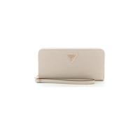 GUESS Geldbörse Laurel II Large Zip Around Wallet Beige Taupe