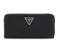GUESS Geldbörse Laurel II SLG Large Zip Around Wallet Black schwarz