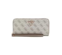 GUESS Geldbörse Laurel II SLG Large Zip Around Wallet Dark Taupe Logo