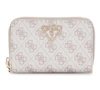 GUESS Laurel II SLG Medium Double Zip Wallet M Dark Taupe Logo