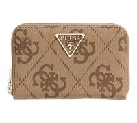 GUESS Laurel II SLG Medium Zip Around Wallet Latte Logo / Brown