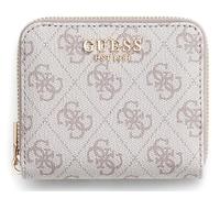 GUESS Geldbörse Laurel II SLG – Small Zip Around – Dark Taupe – Logo