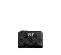 Guess Kreditkartenetui Laurel II SLG Zip-Around 4G-Logo Schwarz