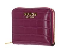 GUESS Geldbörse Laurel SLG Small Zip Around Wallet Boysenberry pink