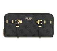 GUESS Leona Logo SLG Zip Around Wallet L Coal Logo