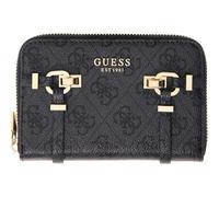 GUESS Leona Logo SLG Zip Around Wallet M Coal Logo