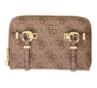 GUESS Leona Logo SLG Zip Around Wallet M Latte Logo