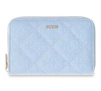 GUESS Geldbörse Libby SLG Zip Around Wallet Aqua hellblau